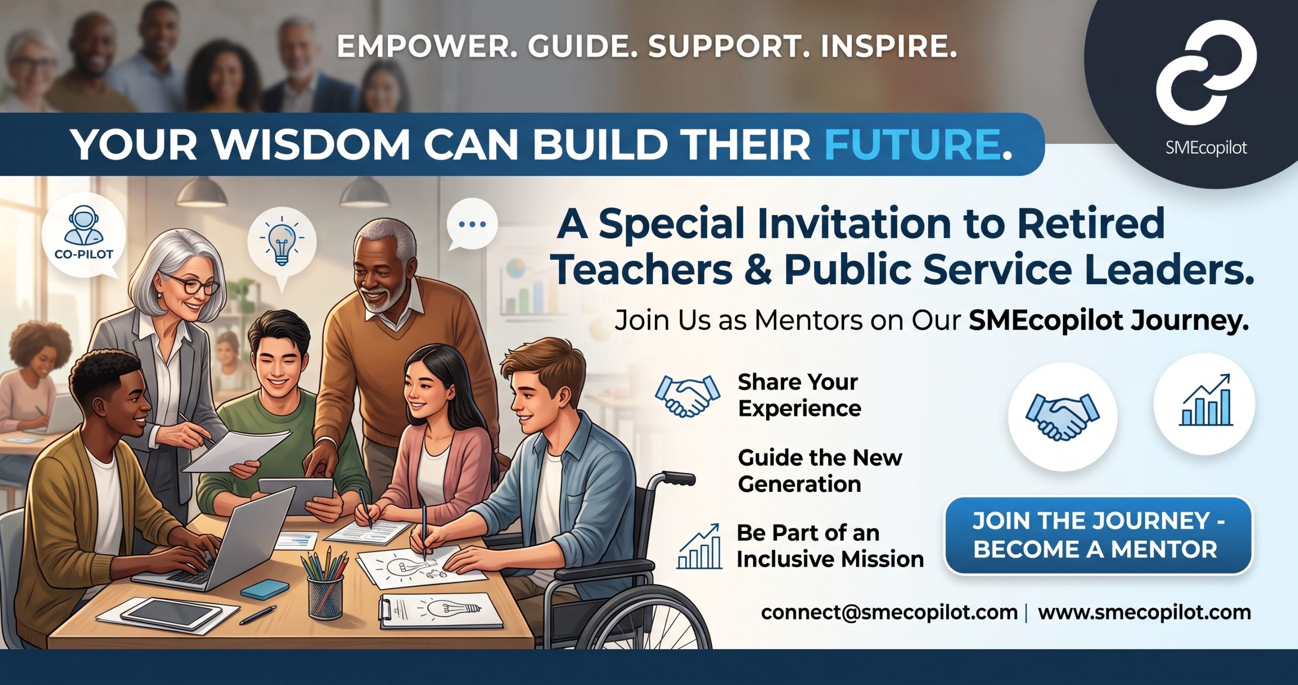 A Special Invitation to Retired Teachers & Public Service Leaders